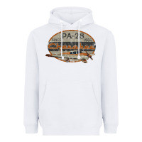 White piper cherokee pa 28 retro vintage design Heavyweight Hoodie - lanVoArt