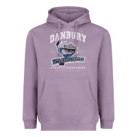 Lavender property of danbury trashers Heavyweight Hoodie - lanVoArt