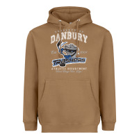Toasted Coconut property of danbury trashers Heavyweight Hoodie - lanVoArt
