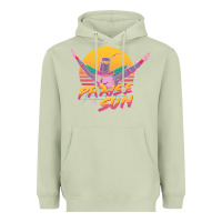 Matcha praise the sun Heavyweight Hoodie - lanVoArt