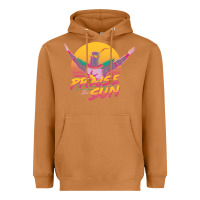Meerkat praise the sun Heavyweight Hoodie - lanVoArt