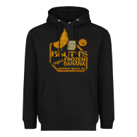 Black retro distressed bluth's banana stand Heavyweight Hoodie - lanVoArt