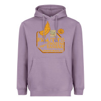 Lavender retro distressed bluth's banana stand Heavyweight Hoodie - lanVoArt