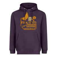 Plum retro distressed bluth's banana stand Heavyweight Hoodie - lanVoArt