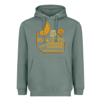 Sage retro distressed bluth's banana stand Heavyweight Hoodie - lanVoArt