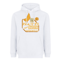 White retro distressed bluth's banana stand Heavyweight Hoodie - lanVoArt