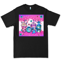 Black stitch coffee cups Premium Tee - Jasminsmagicworld