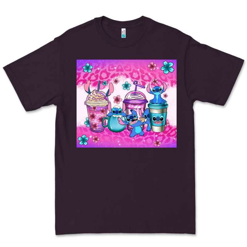 Stitch Coffee Cups Premium Tee by Jasminsmagicworld | Teevron