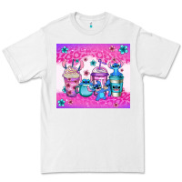 White stitch coffee cups Premium Tee - Jasminsmagicworld