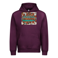 Mauve Wine not perfect just forgiven Urban Hoodie - BarkalooDesign