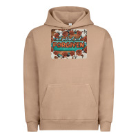Pigment Burro not perfect just forgiven Urban Hoodie - BarkalooDesign