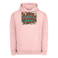 Pigment Salmon not perfect just forgiven Urban Hoodie - BarkalooDesign