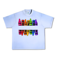 Grape Ice custom name crayons Urban Heavy Tee - texasbilliewilder
