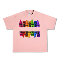 Salmon custom name crayons Urban Heavy Tee - texasbilliewilder