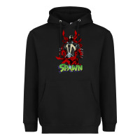 Black spawn Heavyweight Hoodie - lanVoArt