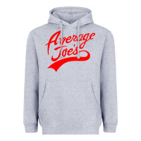 Heather Grey average joe's gym 1 Heavyweight Hoodie - lanVoArt