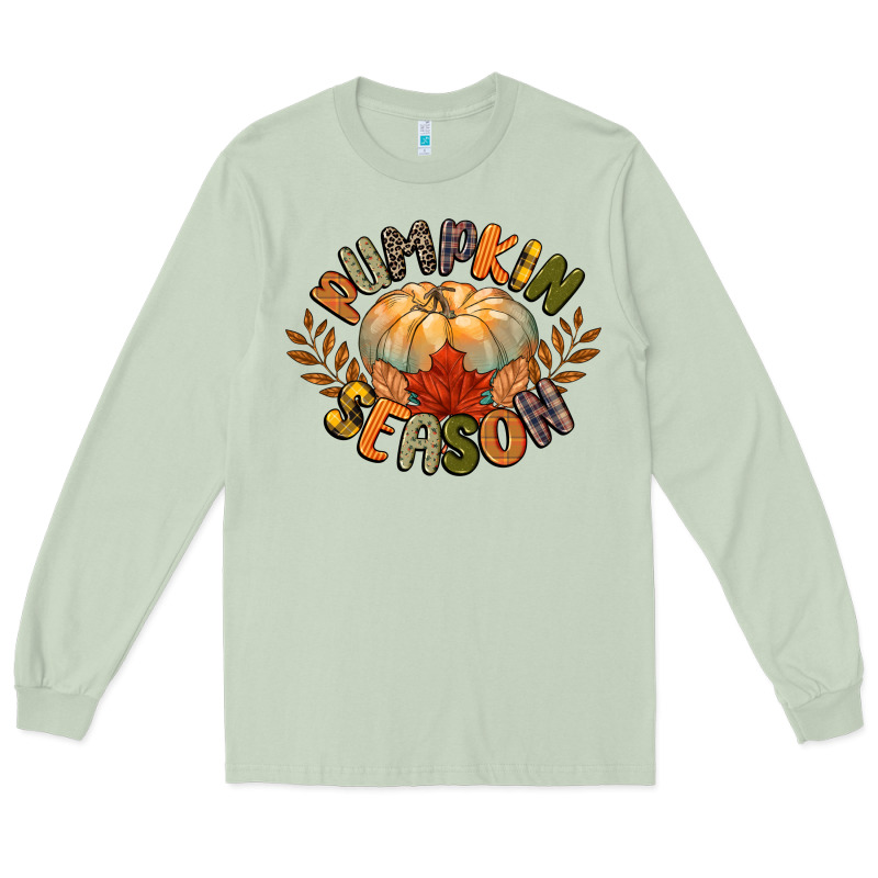 Pumpkin Season Long Sleeve Tee by CowGirlArtShop | Teevron