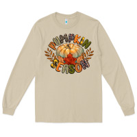 Mushroom pumpkin season Long Sleeve Tee - CowGirlArtShop