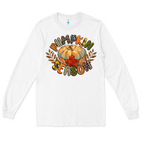 White pumpkin season Long Sleeve Tee - CowGirlArtShop