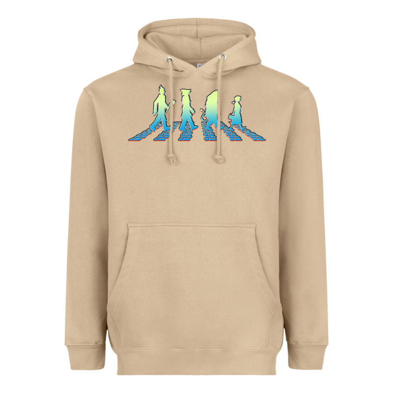 Wizard Of Oz Abbey Brick Road Heavyweight Hoodie by lanVoArt | Teevron