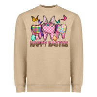Happy Easter Dental And Egg Heavyweight Sweatshirt | Teevron