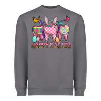 Storm Happy Easter Dental And Egg Heavyweight Sweatshirt - BundleAndBundleShop