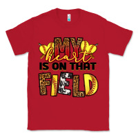 Red softball my heart is on that field Classic Tee - RanaPortraitStore