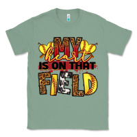 Sage softball my heart is on that field Classic Tee - RanaPortraitStore