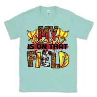 Seafoam softball my heart is on that field Classic Tee - RanaPortraitStore