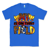 True Royal softball my heart is on that field Classic Tee - RanaPortraitStore