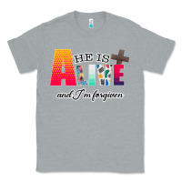 Heather Grey He is Alive Classic Tee - Bettercallsaul
