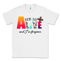 White He is Alive Classic Tee - Bettercallsaul