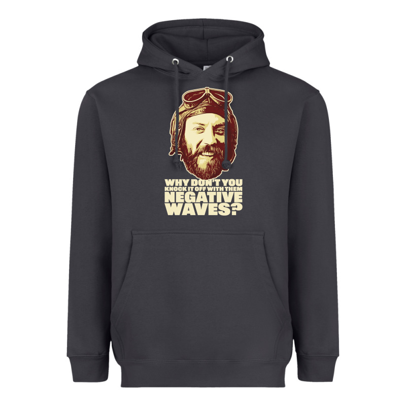 Oddball From Kellys Heroes – negative Waves Movie Quote Original De Heavyweight Hoodie by lanVoArt | Teevron