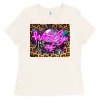 Bone Witchy Af Crystal Ball Ladies Tee - LillyAllenDesigns