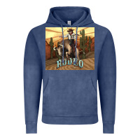 Vintage Denim Rodeo Cowboy bullfighter western 20oz skinny Vintage Hoodie - HowdyJamesFarm