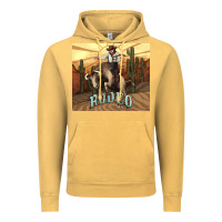 Vintage Mustard Rodeo Cowboy bullfighter western 20oz skinny Vintage Hoodie - HowdyJamesFarm