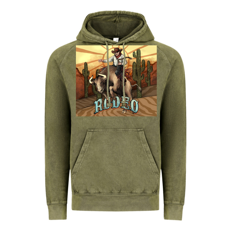 Rodeo Cowboy Bullfighter Western 20oz Skinny Vintage Hoodie by HowdyJamesFarm | Teevron
