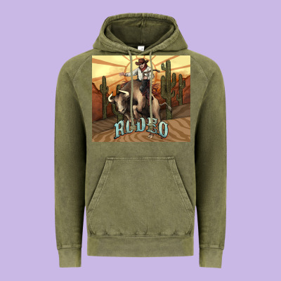 Rodeo Cowboy Bullfighter Western 20oz Skinny Vintage Hoodie Designed By Howdyjamesfarm