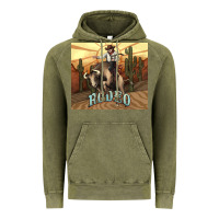 Vintage Olive Rodeo Cowboy bullfighter western 20oz skinny Vintage Hoodie - HowdyJamesFarm