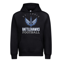Black stl battlehawks football! xfl Urban Hoodie - lanVoArt