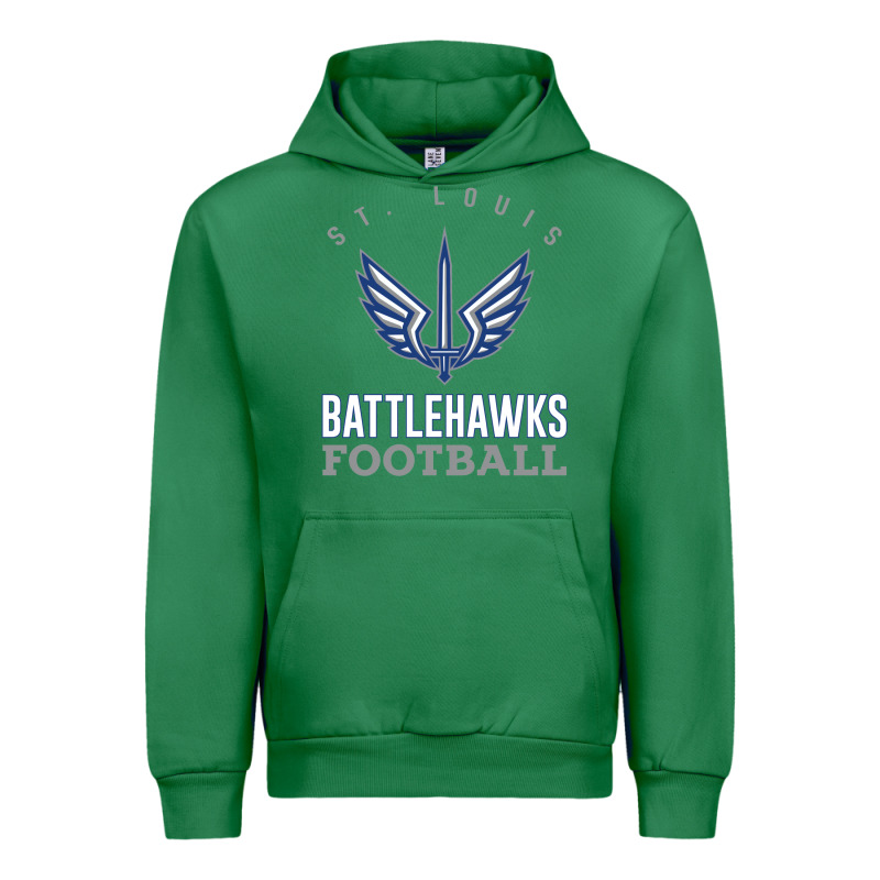 Stl Battlehawks Football! Xfl Urban Hoodie by lanVoArt | Teevron