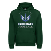Forest Green stl battlehawks football! xfl Urban Hoodie - lanVoArt