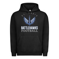 Pigment Black stl battlehawks football! xfl Urban Hoodie - lanVoArt