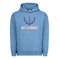Pigment Pebble Blue stl battlehawks football! xfl Urban Hoodie - lanVoArt