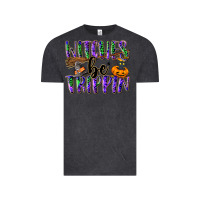 Vintage Black Witches be trippin Vintage Tee - NancyCooperArtShop