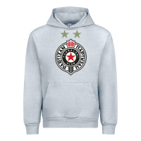Heather Grey fk partizan Urban Hoodie - lanVoArt
