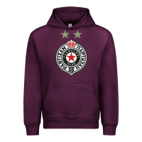 Mauve Wine fk partizan Urban Hoodie - lanVoArt