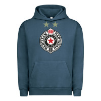 Pigment Midnight Navy fk partizan Urban Hoodie - lanVoArt