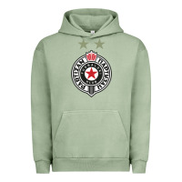 Pigment Oil Green fk partizan Urban Hoodie - lanVoArt