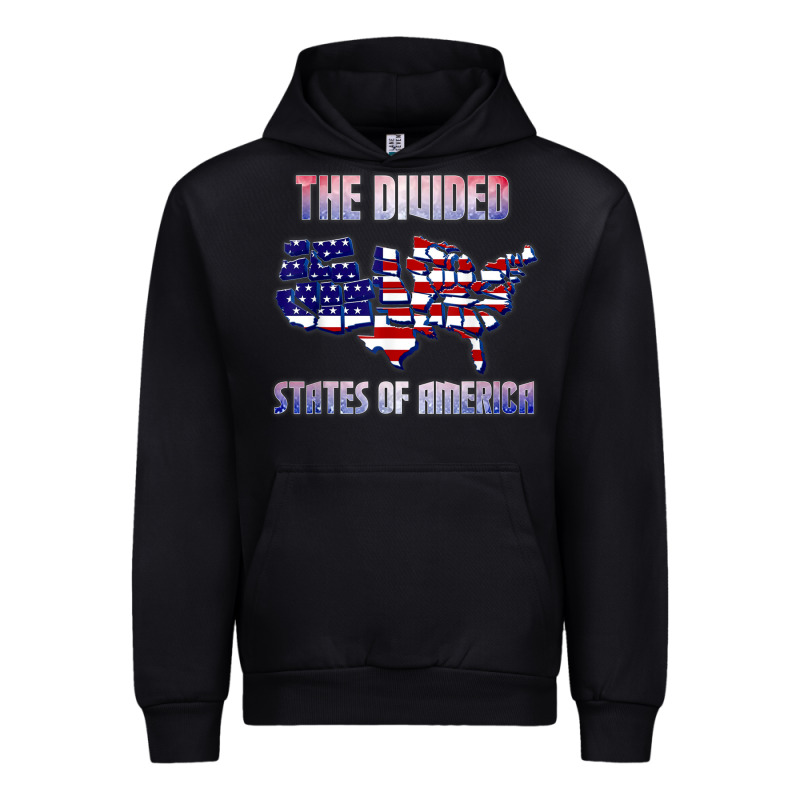 The Divided States Of America Political Humor Usa Map T Shirt Urban Hoodie by lanVoArt | Teevron